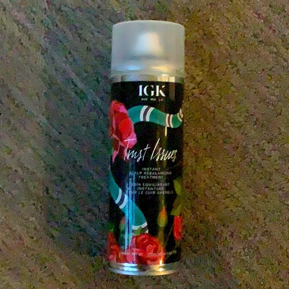 IGK trust issues scalp treatmet